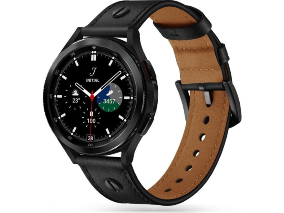 Řemínek pro Samsung Galaxy Watch 40mm / 42mm / 44mm / 46mm - Tech-Protect, Screwband Black
