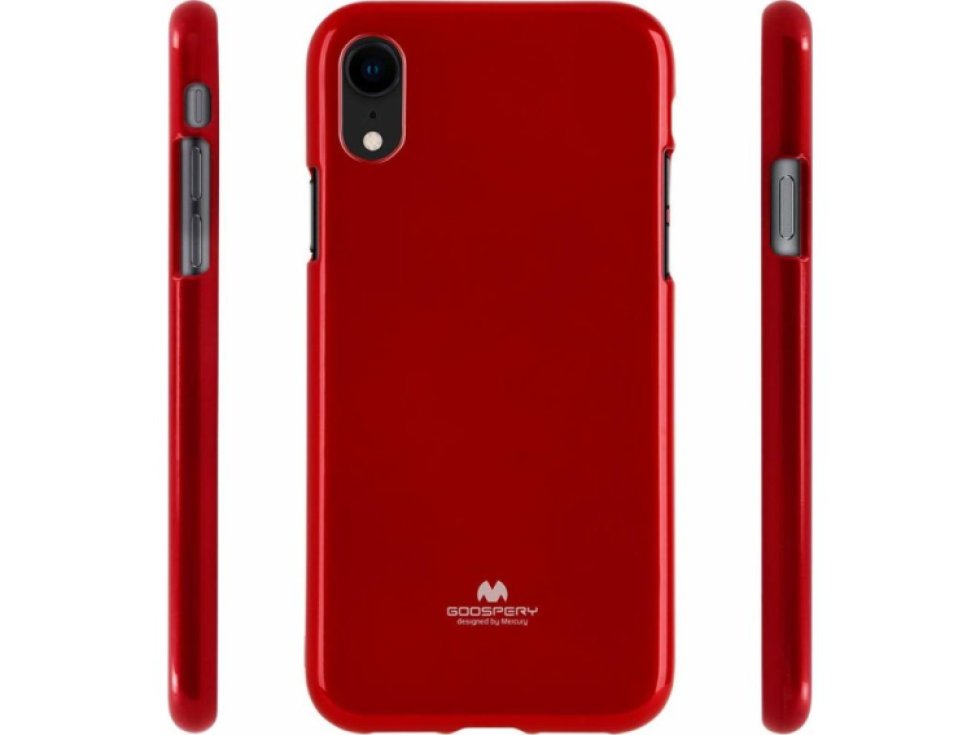 Ochranný kryt pro iPhone XR - Mercury, Jelly Red