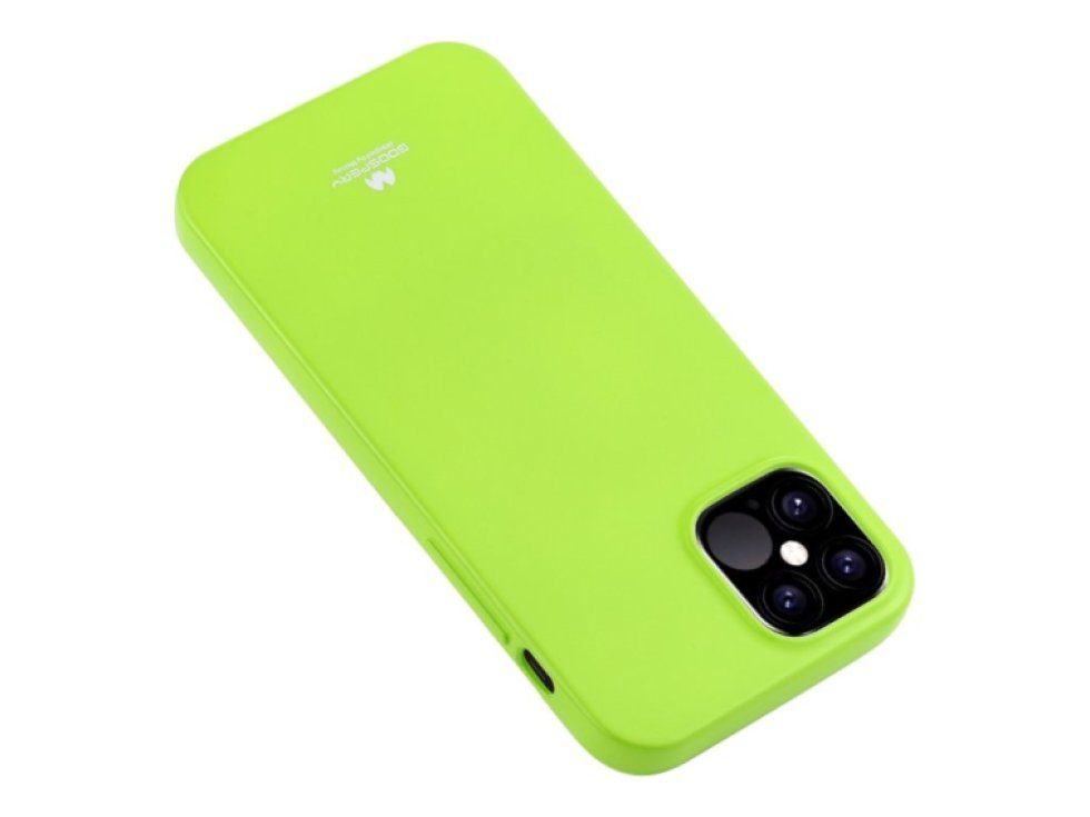 Ochranný kryt pro iPhone 12 / 12 Pro - Mercury, Jelly Lime
