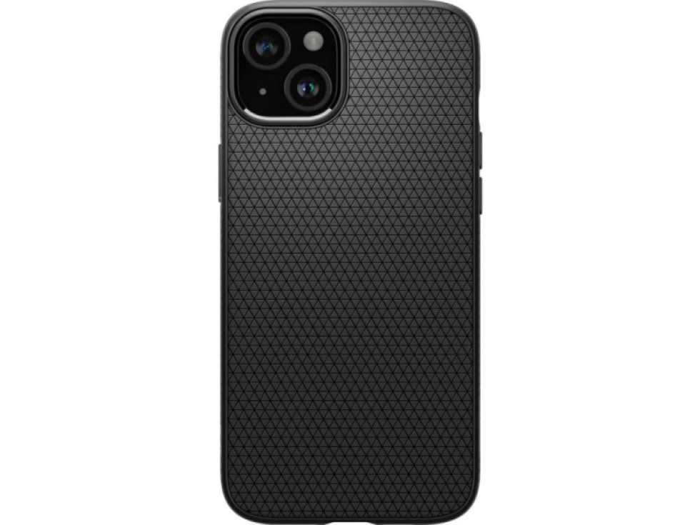 Ochranný kryt na iPhone 15 - Spigen, Liquid Air Black
