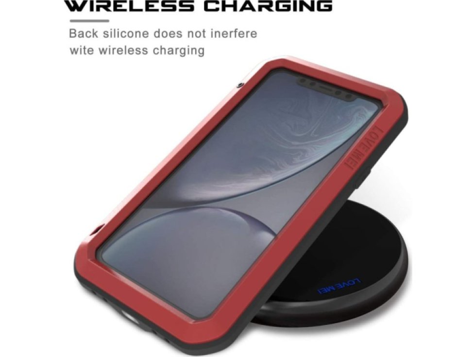 Ochranný kryt na iPhone 11 - LOVE MEI, Powerful Red