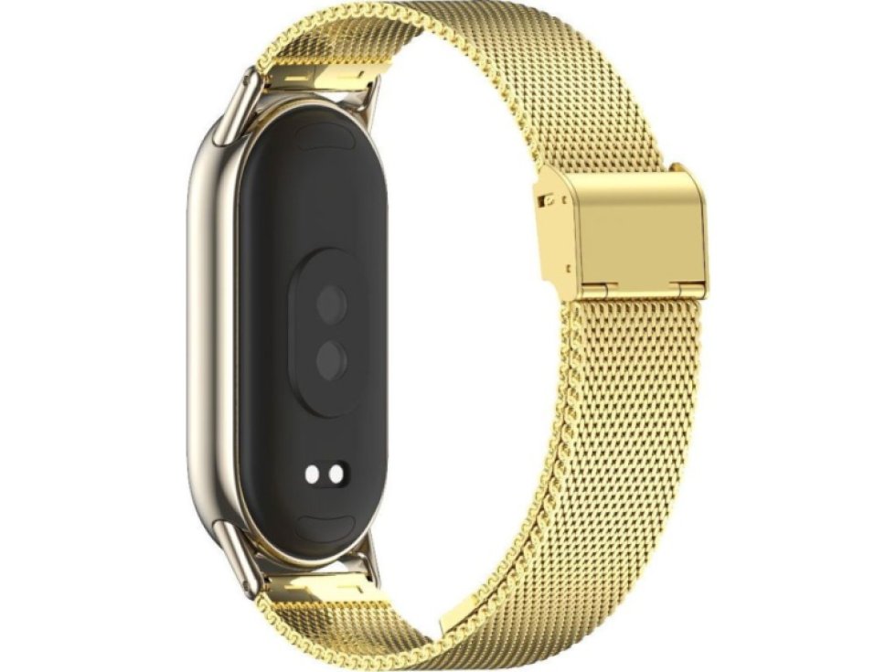 Řemínek pro Xiaomi Mi Band 8 / 9 - Tech-Protect, Milaneseband Gold