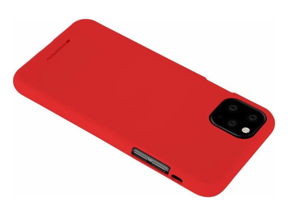 Ochranný kryt pro iPhone 11 Pro MAX - Mercury, Soft Feeling Red