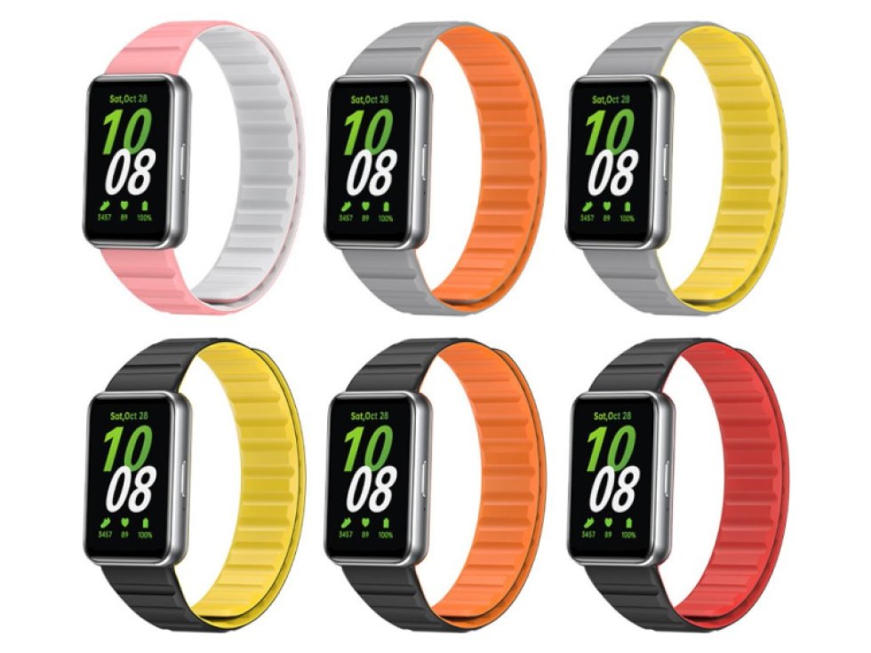 Silikonový magnetický řemínek pro Samsung Galaxy Fit 3