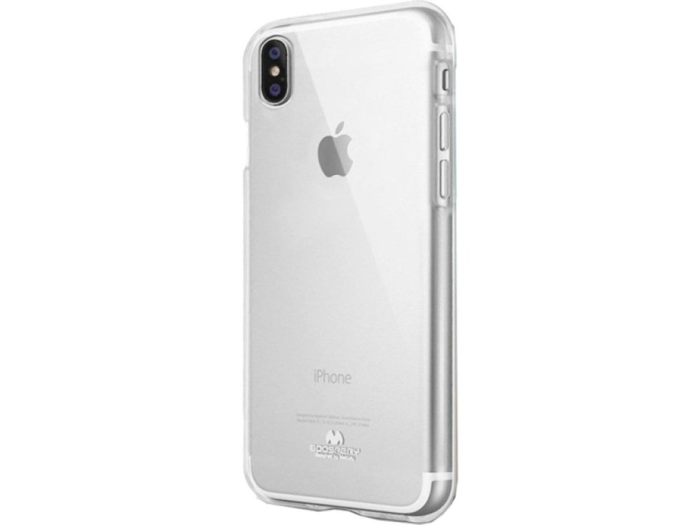 Ochranný kryt pro iPhone XS MAX - Mercury, Jelly Transparent