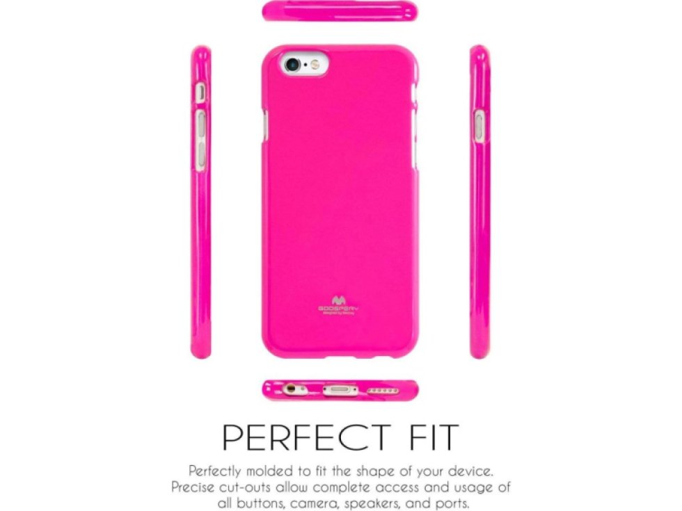 Ochranný kryt pro iPhone 6 PLUS / 6S PLUS - Mercury, Fluorscence Jelly HotPink