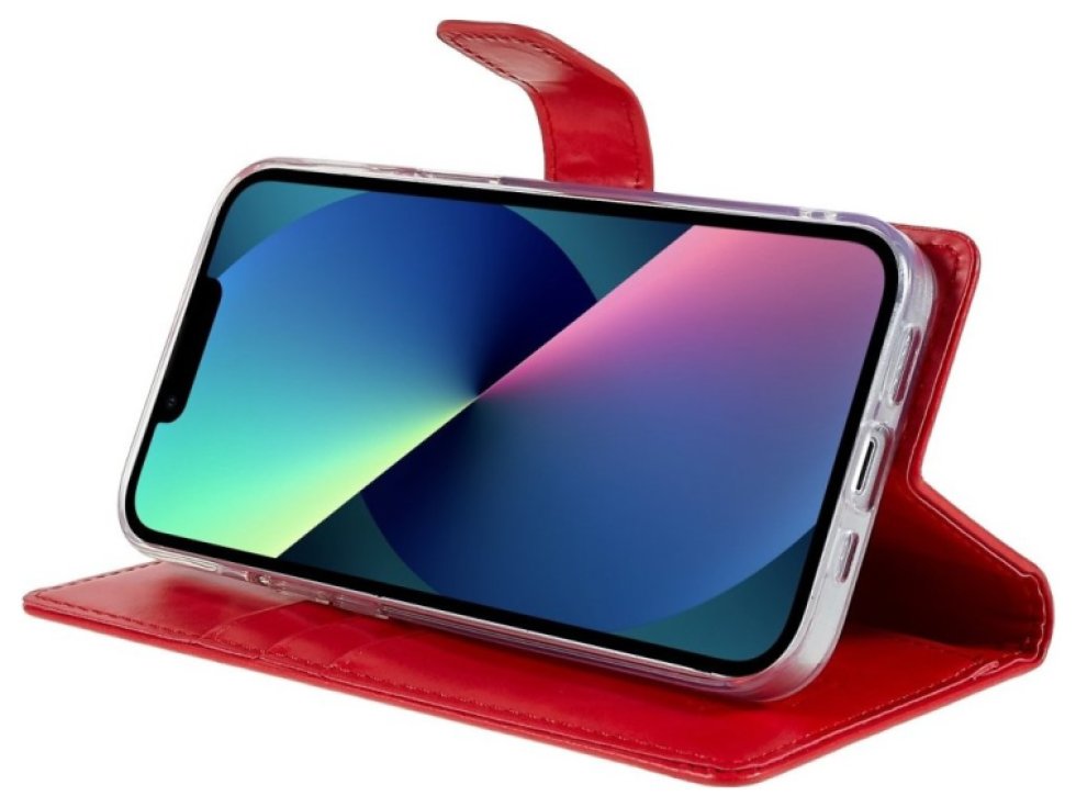 Ochranné pouzdro pro iPhone 14 PLUS - Mercury, Bluemoon Diary Red