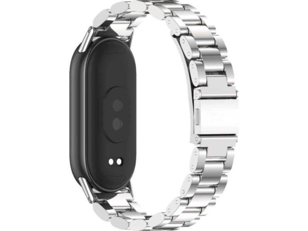 Tech-Protect Stainless pro Xiaomi Mi Band 5 / 6 stříbrná