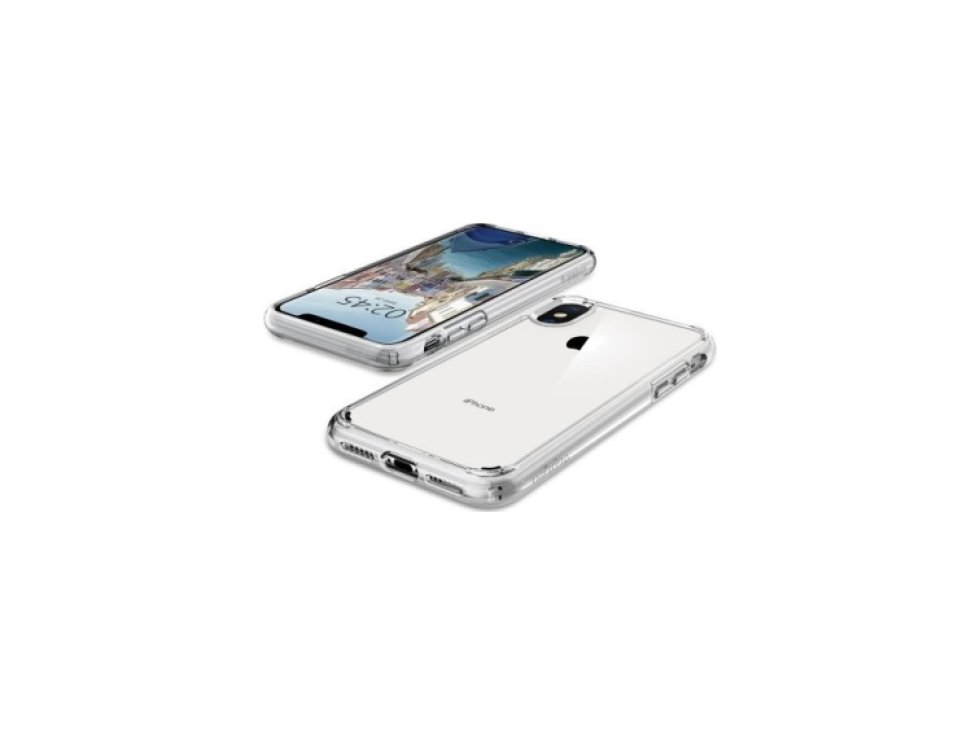 Ochranný kryt pro iPhone XS / X - Spigen, Ultra Hybrid Crystal 063CS25115