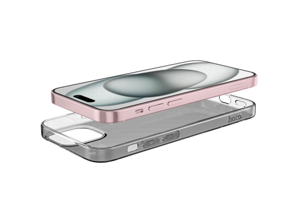 Ultratenký kryt na iPhone 15 PLUS - Hoco, Light Black