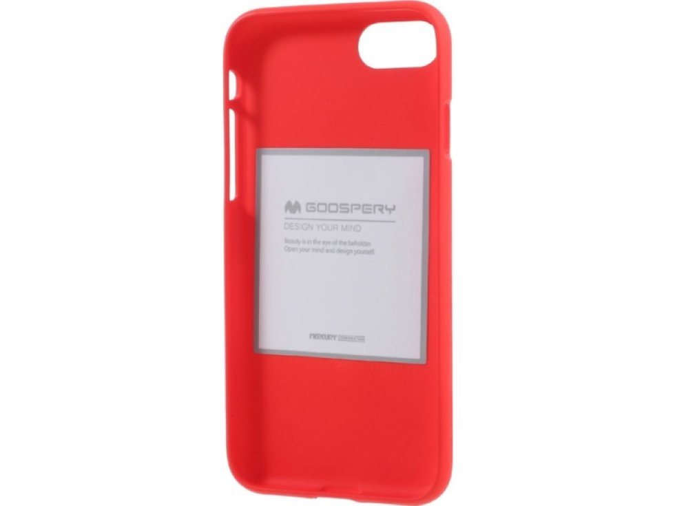 Ochranný kryt pro iPhone 7 / 8 / SE (2020/2022) - Mercury, Soft Feeling Red