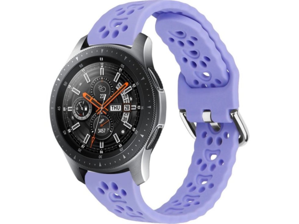 Řemínek s perforovanými pacičkami a přezkovým zapínáním 22mm