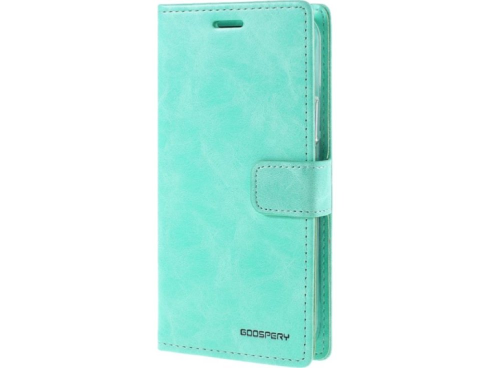 Knížkové pouzdro na iPhone 12 mini - Mercury, Bluemoon Diary Mint