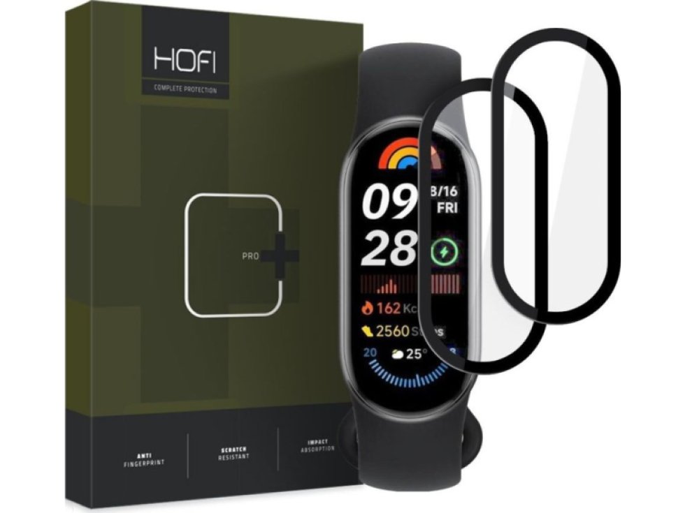Hybridní ochranné sklo na Xiaomi Mi Band 9 - Hofi, Glass Pro+ (2ks)