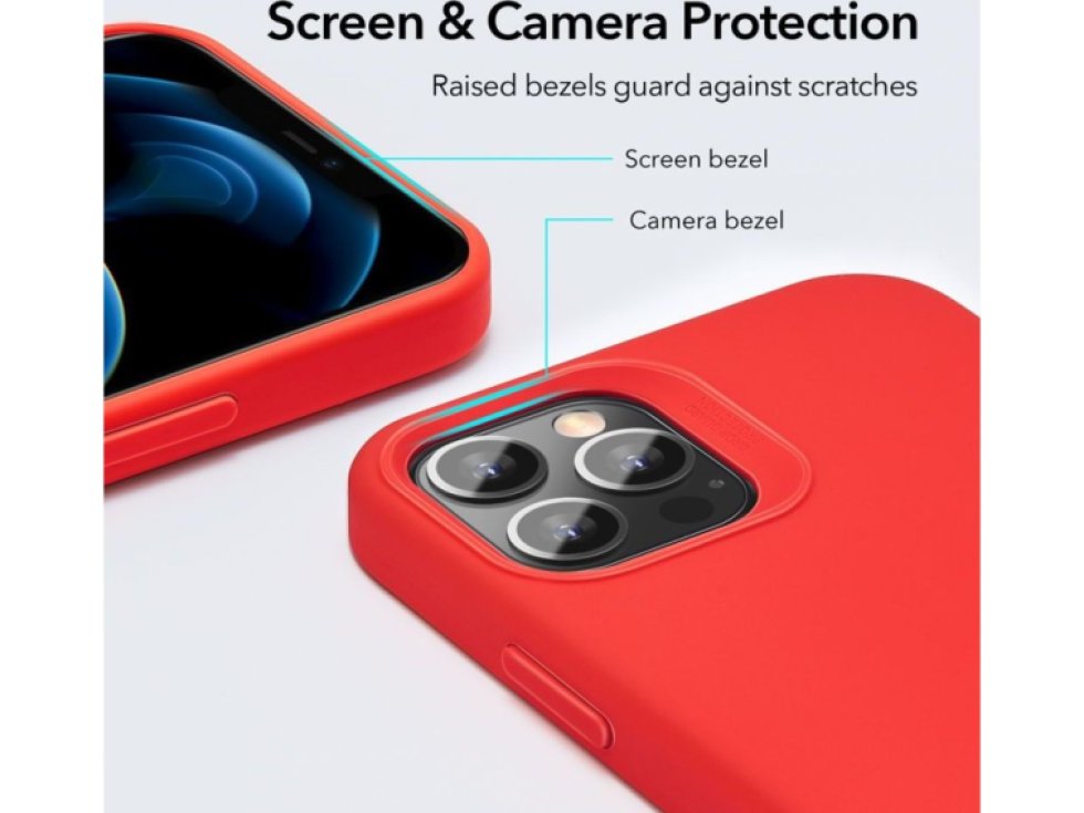 Ochranný kryt pro iPhone 12 / 12 Pro - ESR, Cloud Red 3C01201250601