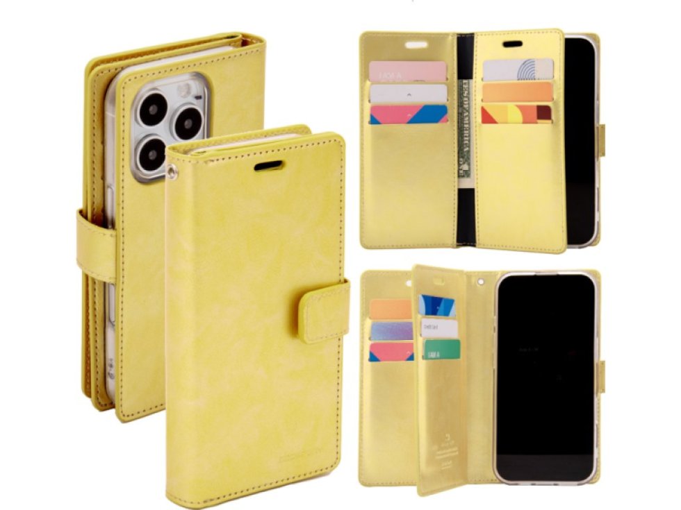 Ochranné pouzdro na iPhone 16 Pro - Mercury, Mansoor Diary Gold