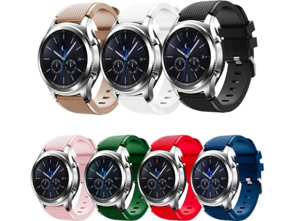 Vroubkovaný řemínek pro chytré hodinky 20mm