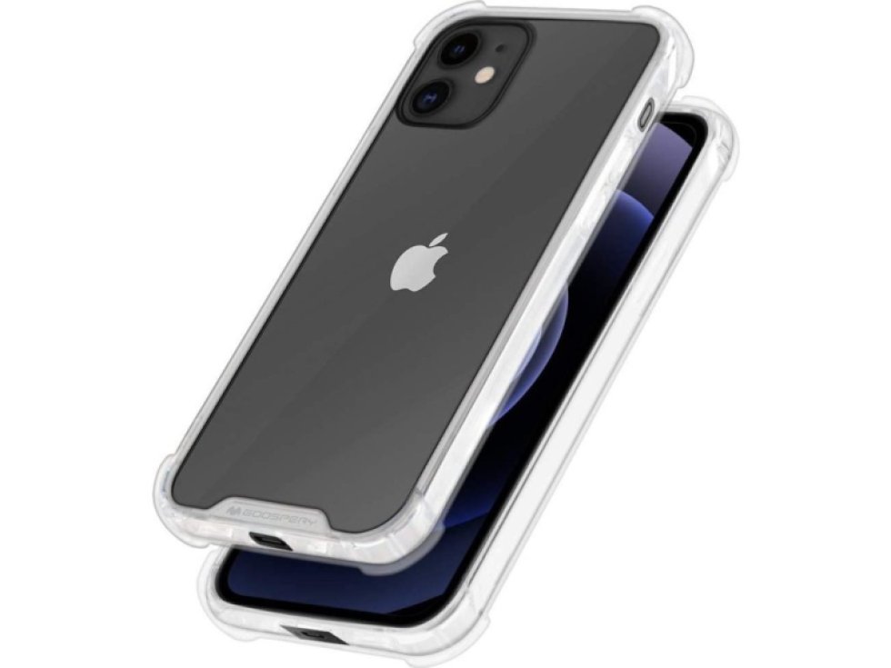 Ochranný kryt pro iPhone 12 / 12 Pro - Mercury, SuperProtect Transparent