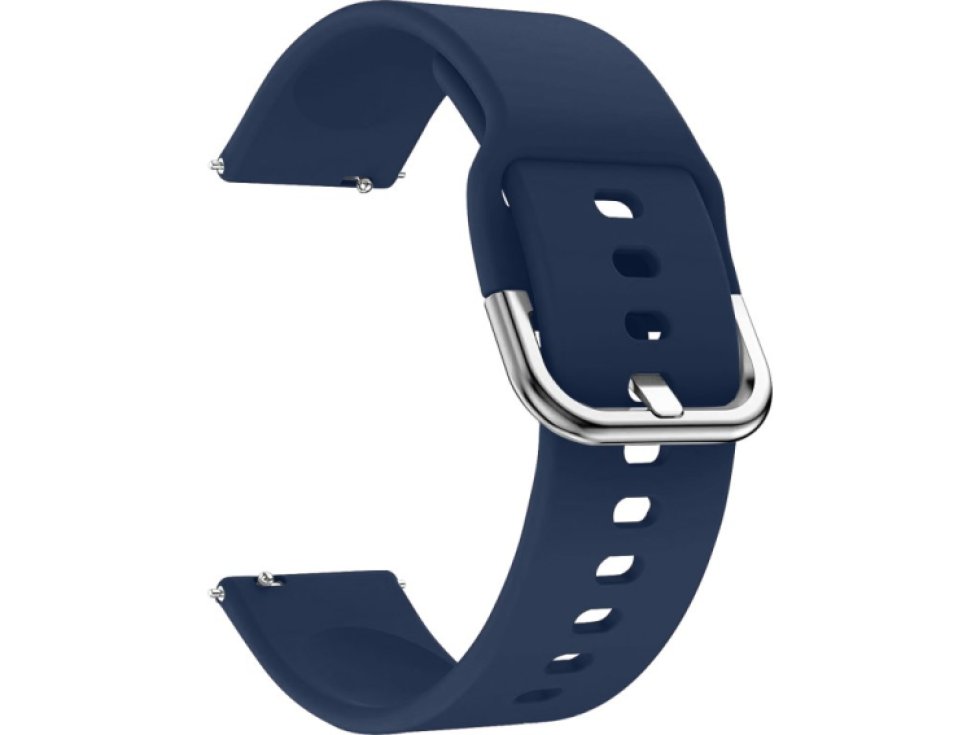 Jednobarevný řemínek s přezkovým zapínáním 22mm