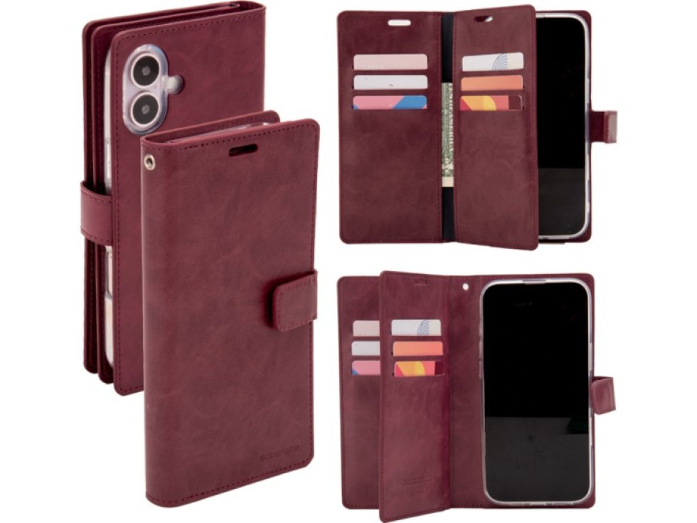 Ochranné pouzdro na iPhone 16 PLUS - Mercury, Mansoor Diary Wine