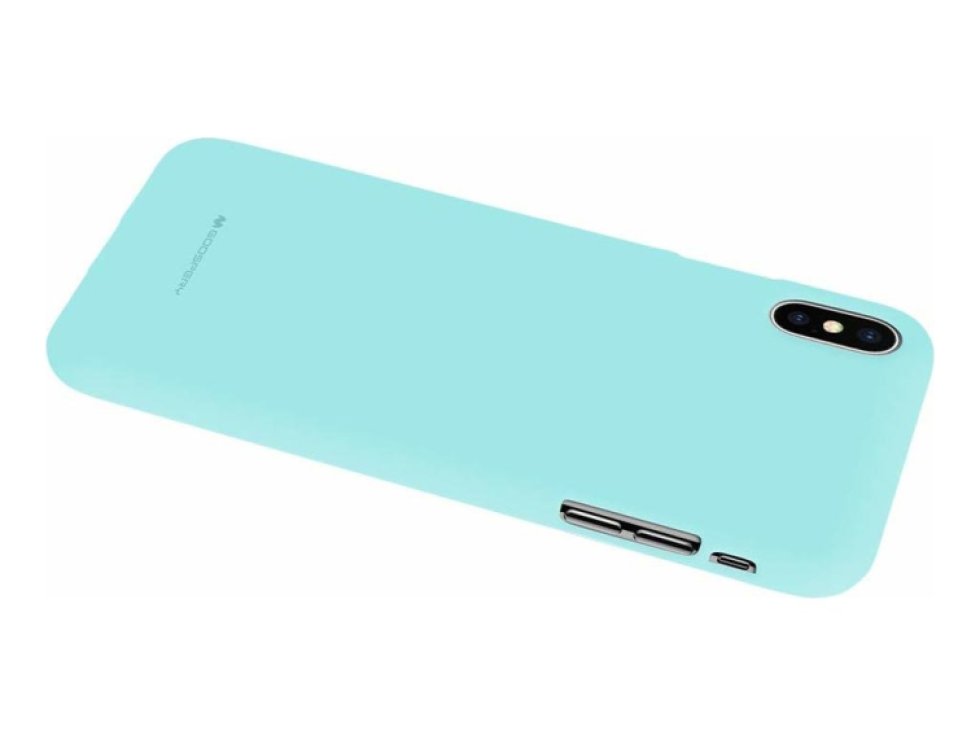 Ochranný kryt pro iPhone XS MAX - Mercury, Soft Feeling Mint