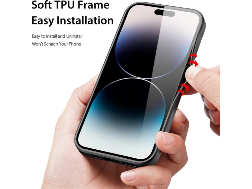 Ochranný kryt na iPhone 14 Pro - DuxDucis, Fino Red