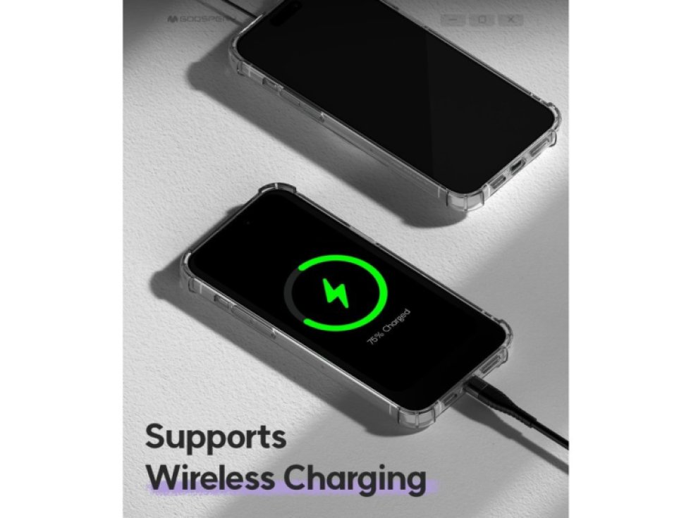 Ochranný kryt na iPhone 15 Pro MAX - Mercury, SuperProtect Transparent