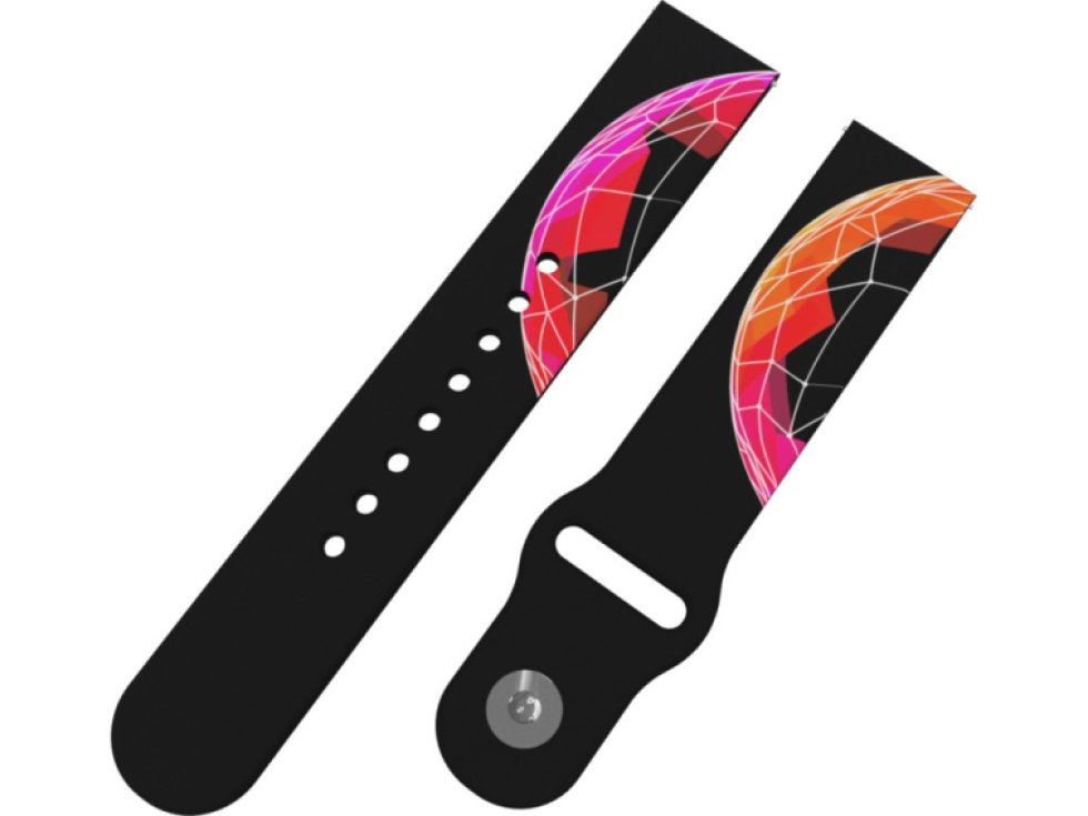 RŮŽOVÁ PLANETKA řemínek 22 mm