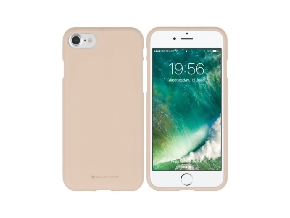Ochranný kryt pro iPhone 6 PLUS / 6S PLUS - Mercury, Soft Feeling Pink Sand