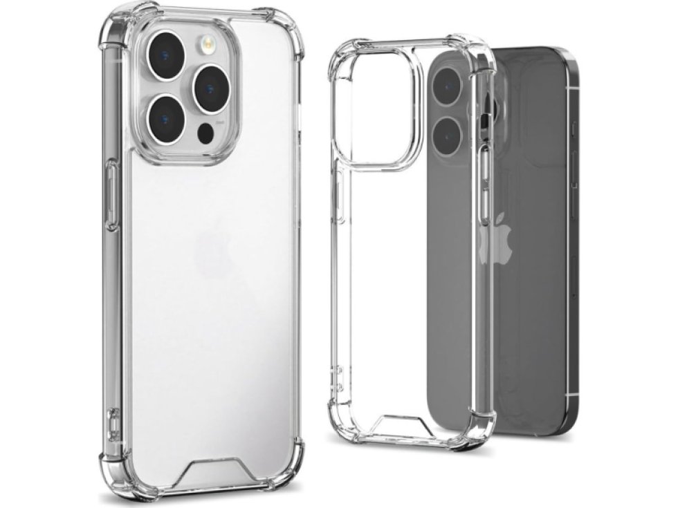 Ochranný kryt na iPhone 15 Pro - Mercury, SuperProtect Transparent