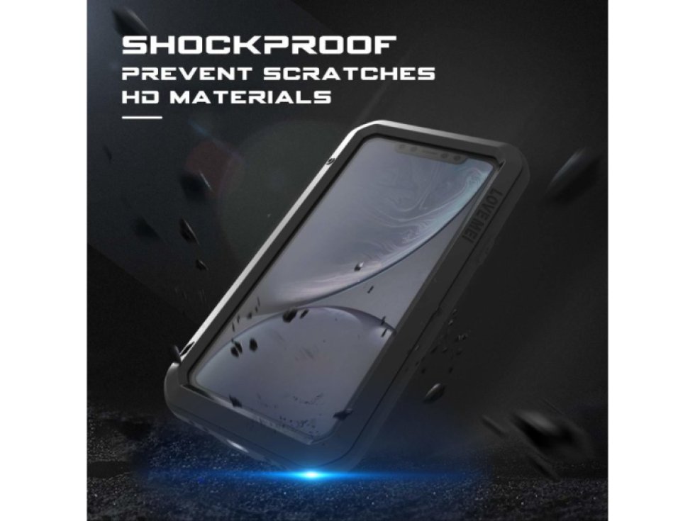 Ochranný kryt na iPhone 11 - LOVE MEI, Powerful Black