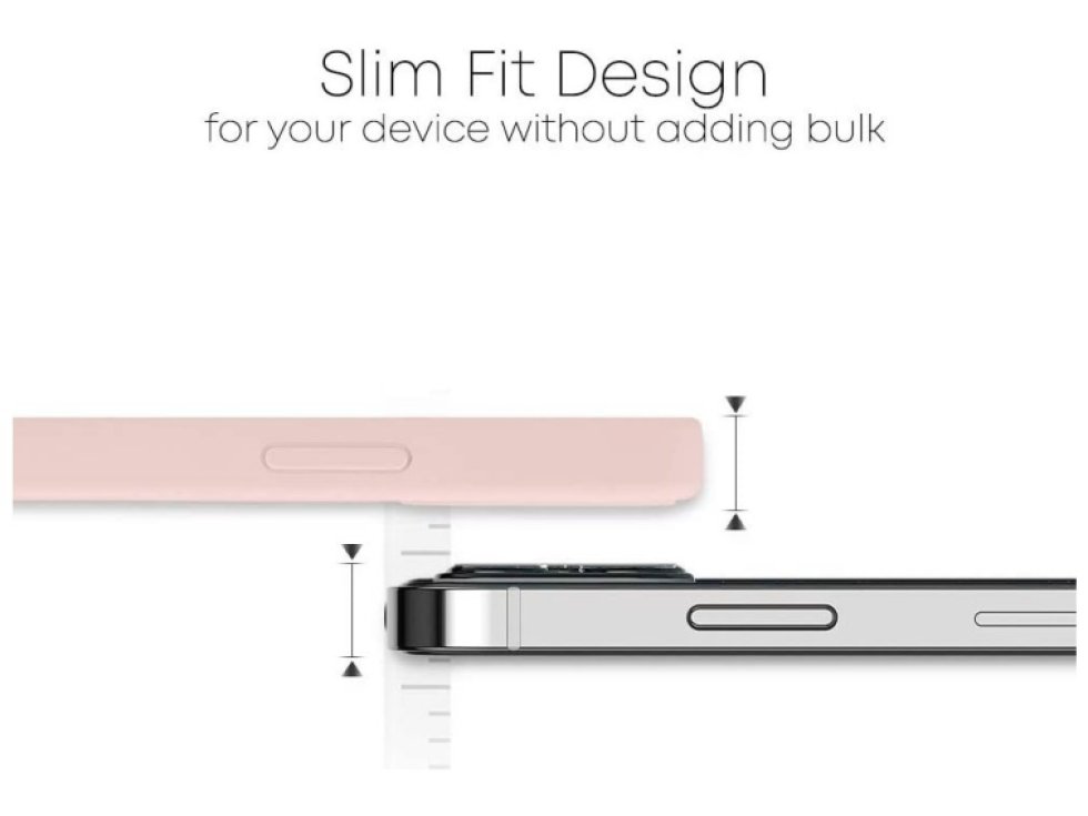 Ochranný kryt pro iPhone 12 mini - Mercury, Silicone Pink Sand