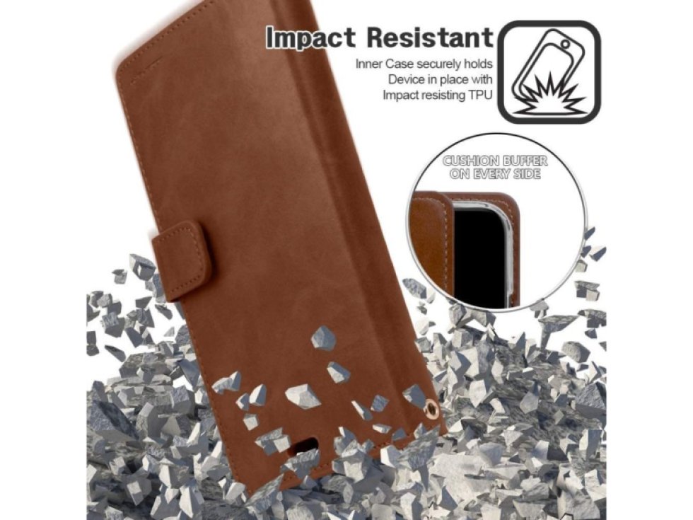 Knížkové pouzdro na iPhone XR - Mercury, Mansoor Diary Brown