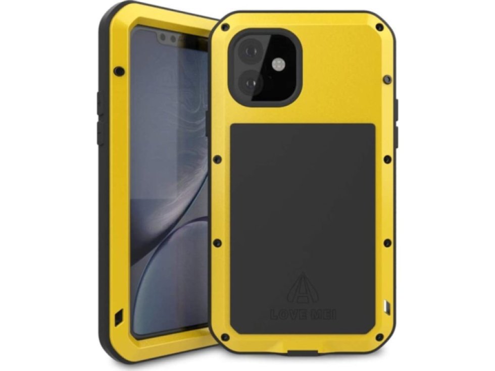 Ochranný kryt na iPhone 11 - LOVE MEI, Powerful Yellow