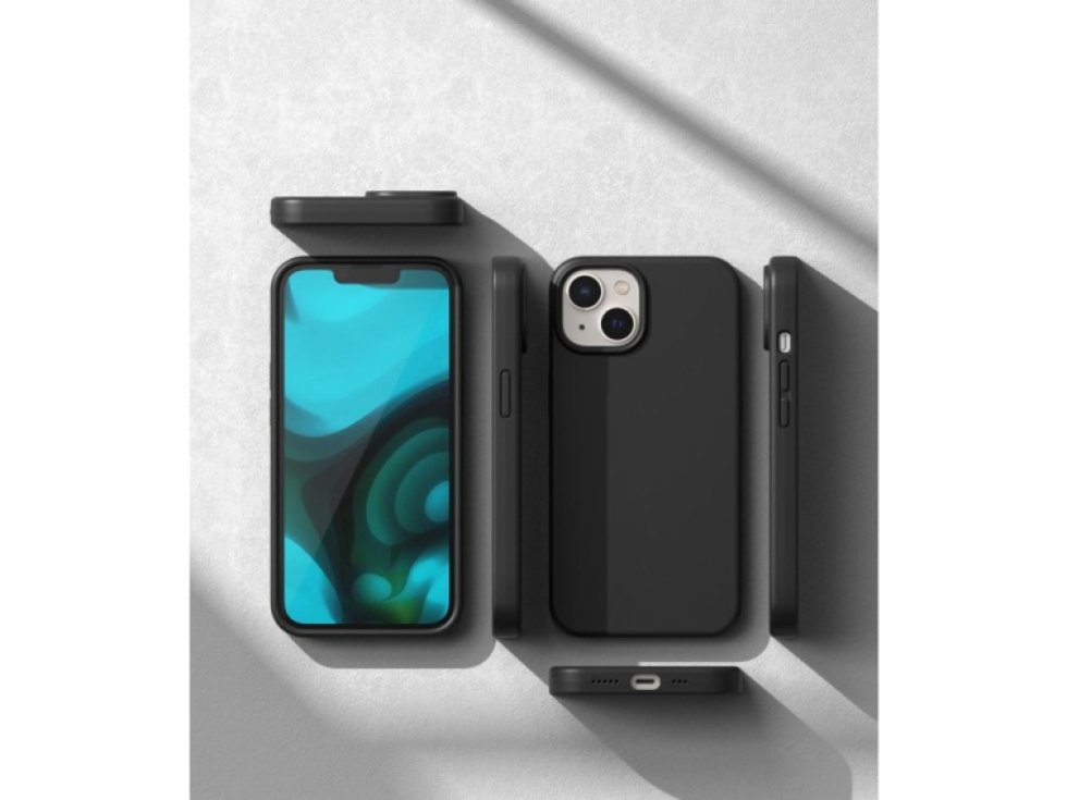 Ochranný kryt pro iPhone 14 PLUS - Ringke, Silicone Black