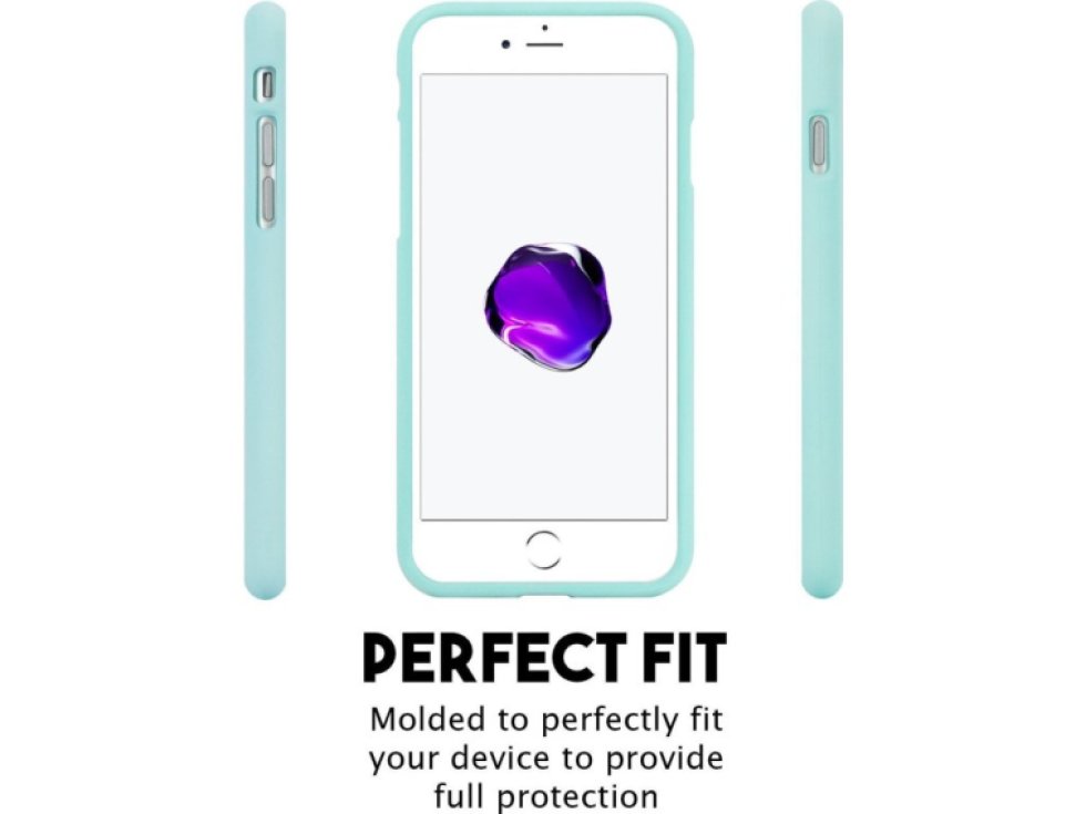 Ochranný kryt pro iPhone 7 PLUS / 8 PLUS - Mercury, Soft Feeling Mint