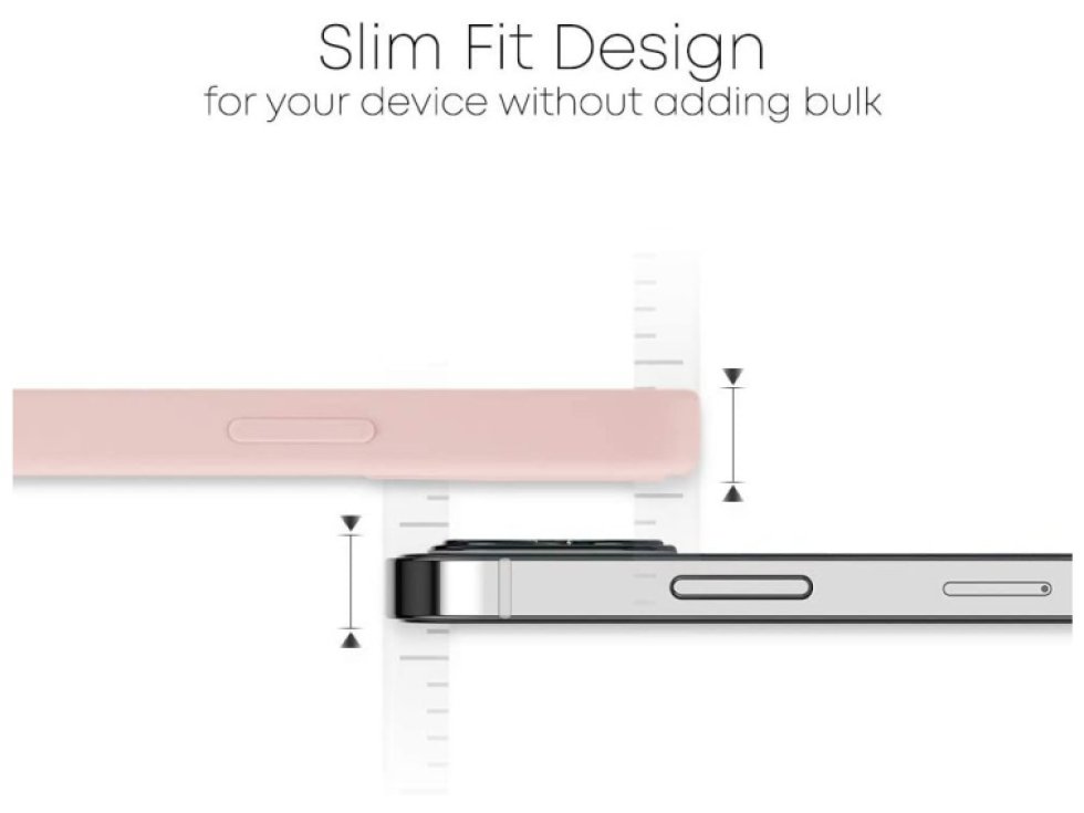 Ochranný kryt pro iPhone 12 / 12 Pro - Mercury, Silicone Pink Sand