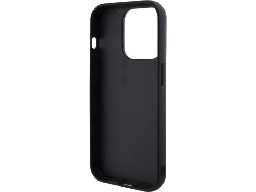 Ochranný kryt na iPhone 15 Pro - Guess, Square Mirror Script Logo Black GUHCP15LPMSDGSK