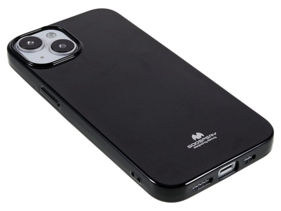 Ochranný kryt pro iPhone 14 PLUS - Mercury, Jelly Black