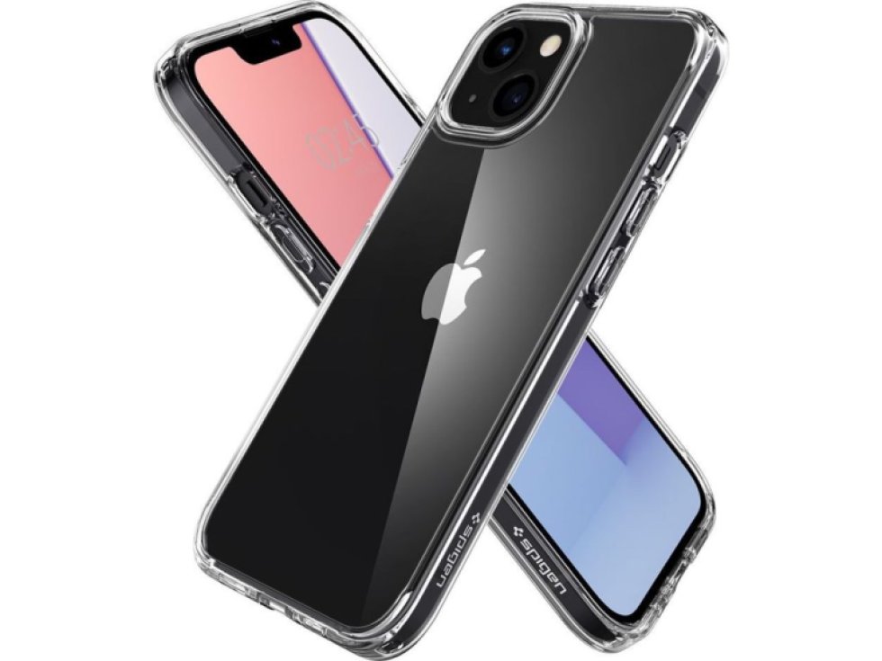 Ochranný kryt pro iPhone 13 mini - Spigen, Ultra Hybrid Clear