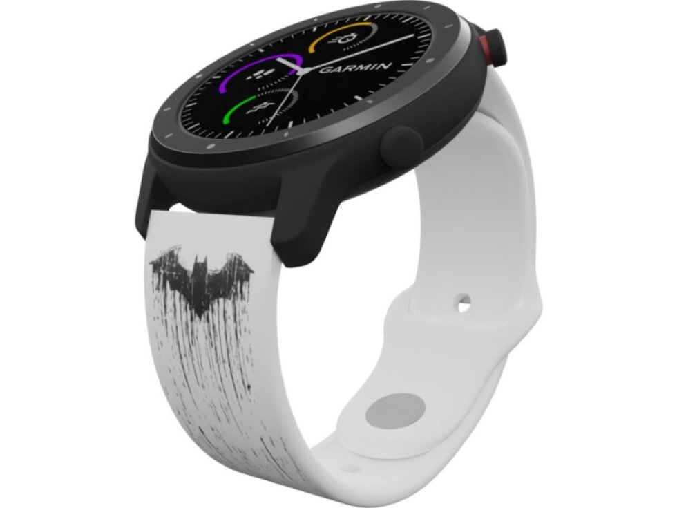 BATMAN - ČERNO-BÍLÝ ZNAK řemínek 20 mm