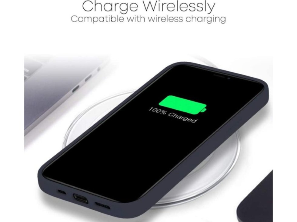 Ochranný kryt pro iPhone 12 Pro MAX - Mercury, Silicone Navy