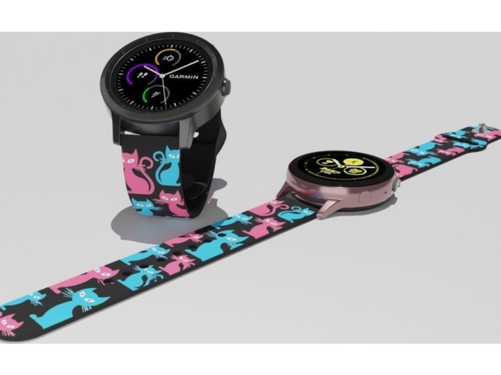 BAREVNÉ KOČKY řemínek 20 mm