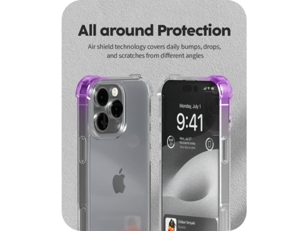 Ochranný kryt na iPhone 16 Pro MAX - Mercury, SuperProtect Transparent