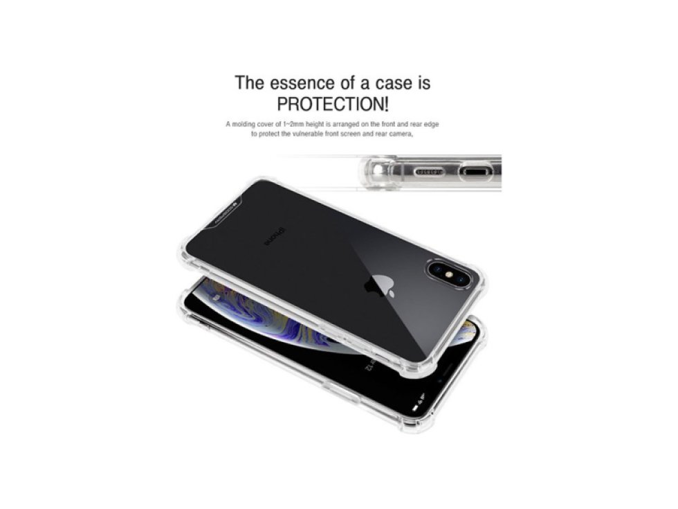 Ochranný kryt pro iPhone XS MAX - Mercury, SuperProtect Transparent