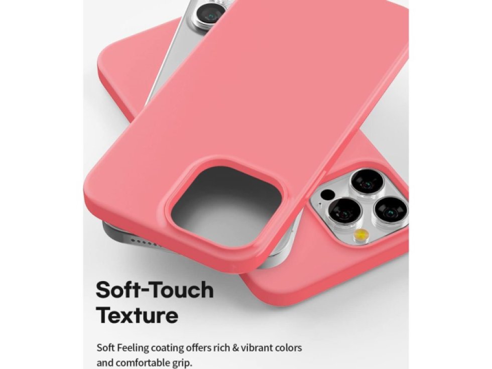 Ochranný kryt pro iPhone 13 Pro - Mercury, Soft Feeling Pink