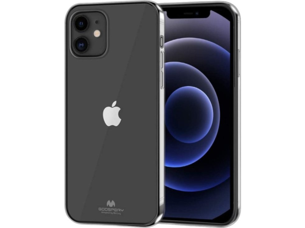 Ochranný kryt pro iPhone 12 / 12 Pro - Mercury, Jelly Transparent