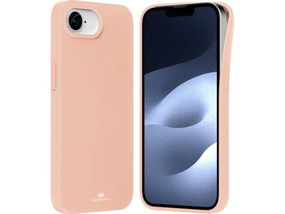 Ochranný kryt na iPhone 16e - Mercury, Soft Feeling Pink Sand