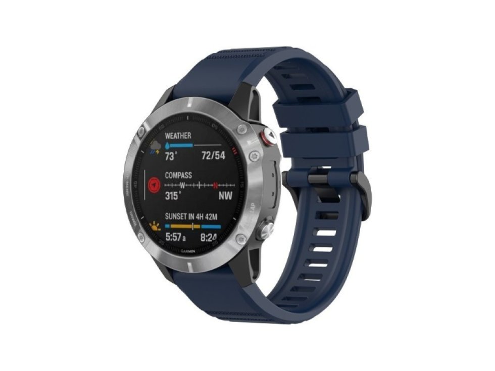 QuickFit silikonový řemínek s přezkou 26mm