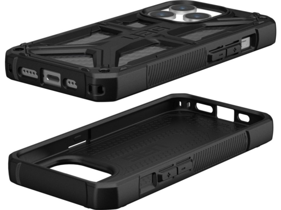 Ochranný kryt na iPhone 15 Pro - UAG, Monarch Carbon Fiber